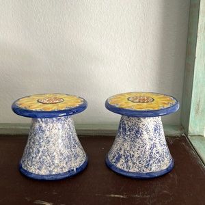 Vintage Sunflower S&P shakers